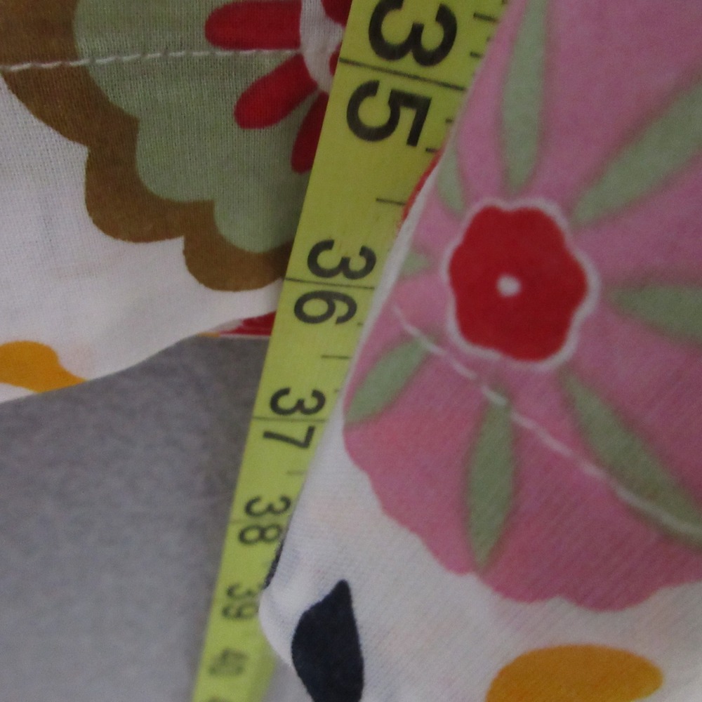 Boden Dress 10R Floral Boho Belted Cotton Colorful Balloon Sleeve Mod Cottage - Picture 8 of 12